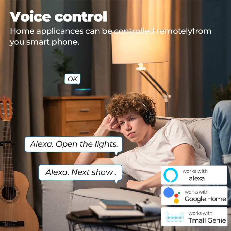 Smart RF 433 Tuya IR masofadan boshqarish pulti Wifi infraqizil konditsionerlar uchun aqlli uy boshqaruvchisi BARCHA TV LG-ni qoʻllab-quvvatlash Alexa Google Home