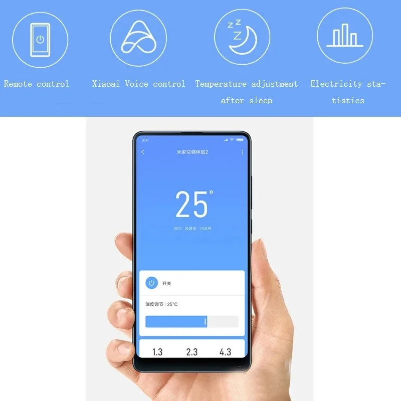 Xiaomi Air Conditioning Companion 2, розетка для умного дома, пульт дистанционного управления для управления датчиками Mihome