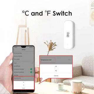 Умный Wi-Fi датчик температуры и влажности Tuya, приложение, удаленный монитор для умного дома, умная жизнь, работает с Alexa Google Assistant