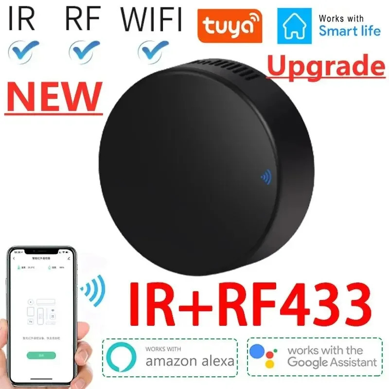 Smart RF IR WiFi masofadan boshqarish pulti Smart uy infraqizil konditsioner boshqaruvchisi Barcha LG televizorlarini qoʻllab-quvvatlash Alexa Google Home