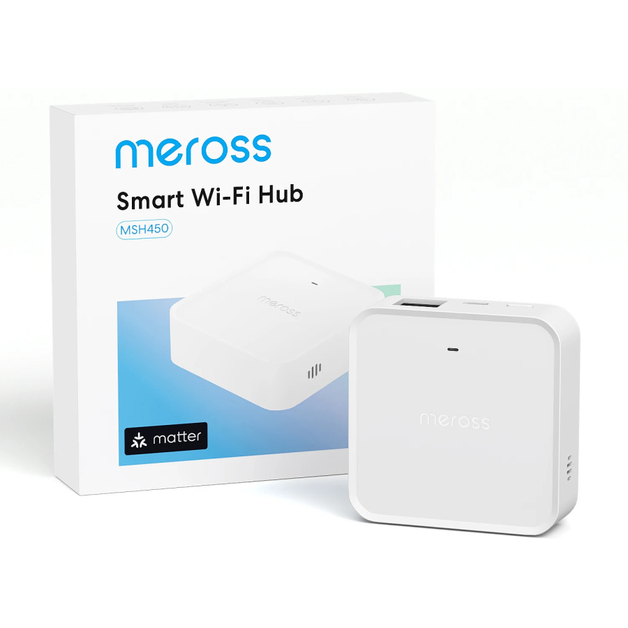 Smart Wi-Fi uyasi Meross MSH450: Alexa va Google bilan mos keladigan simsiz boshqaruvga ega aqlli uy uchun koʻp funksiyali koʻprik