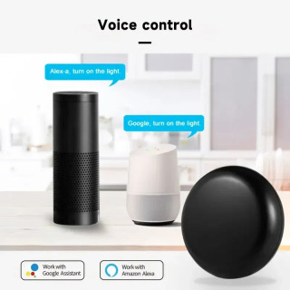 Tuya Wi-Fi IR masofadan boshqarish pulti Tuya Smart Home TV DVD konditsioneri uchun masofadan boshqarish pulti AUD Alexa Google Home bilan ishlaydi