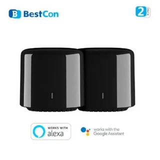 Broadlink BestCon Rm4c Mini Smart WiFi ИК-пульт дистанционного управления Умный дом Пульт дистанционного управления для кондиционера ТВ Набор Голосовое управление от Alexa Google Home зеленый