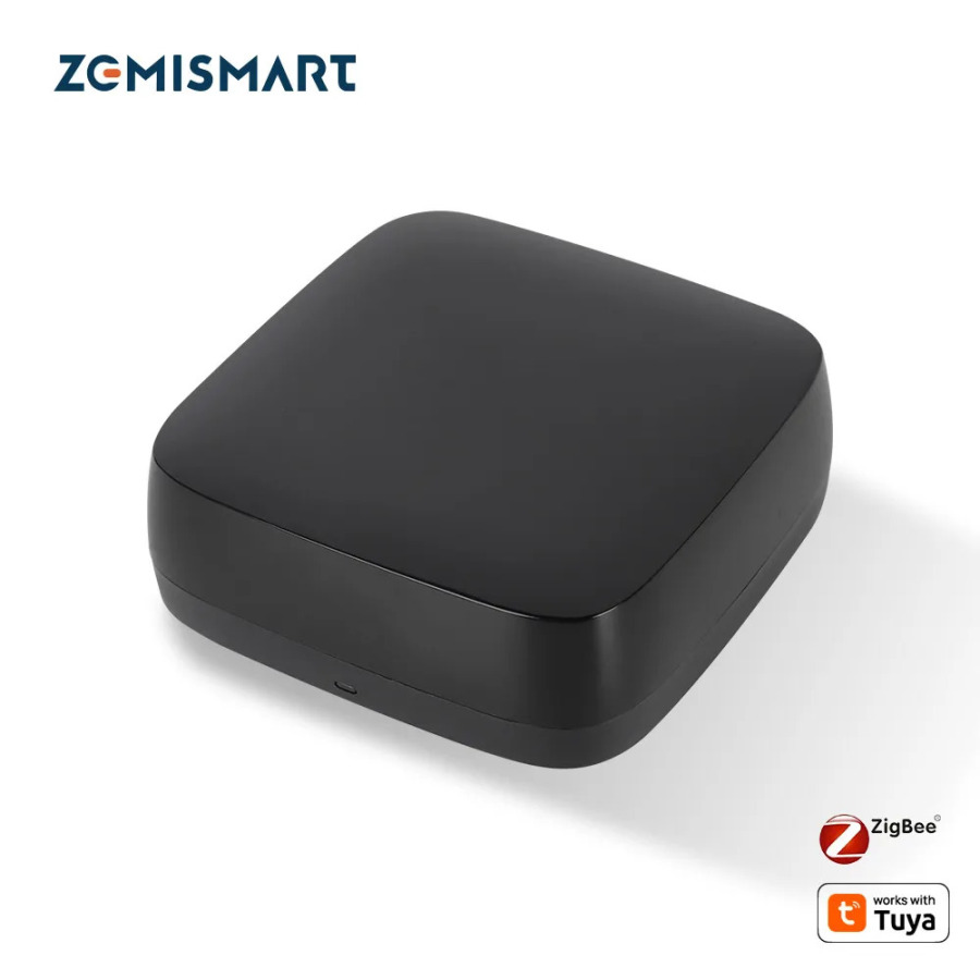Zigbee IR masofadan boshqarish pulti Tuya Home bilan Matter Hub orqali infraqizil televizor konditsioner IR fan uchun Smart IR boshqaruvi bilan ishlaydi.