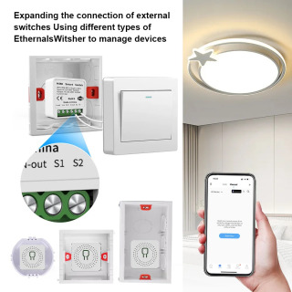 Cozylife Smart WiFi Mini boshqaruv tugmasi/masofadan oʻtkazgich/Aqlli uyni avtomatlashtirish uchun ilova boshqaruvi