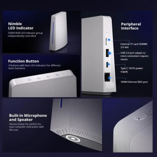 SONOFF IHost AlBridge: Умный шлюз для дома с поддержкой Wi-Fi и LAN, беспроводное удаленное управление, локальная автоматизация для большинства устройств