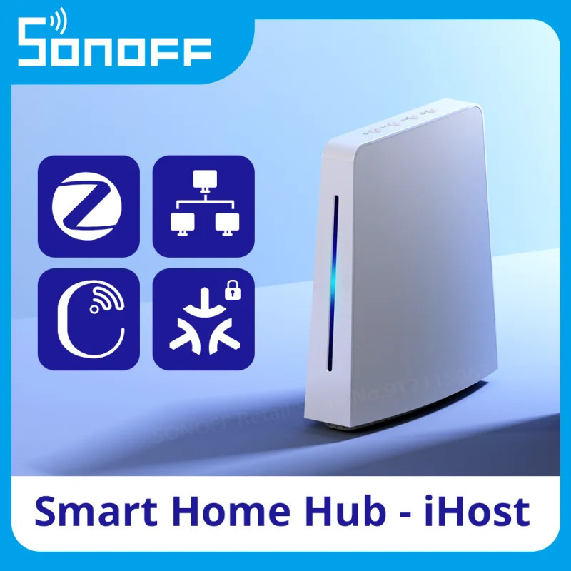 SONOFF IHost AlBridge: Умный шлюз для дома с поддержкой Wi-Fi и LAN, беспроводное удаленное управление, локальная автоматизация для большинства устройств