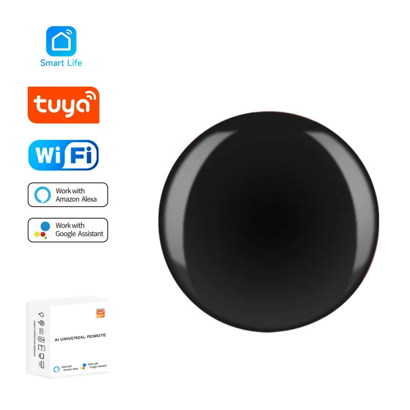 iHseno Tuya WiFi ИК-пульт дистанционного управления Tuya Умный дом Пульт дистанционного управления для телевизора DVD Кондиционер AUD Работает с Alexa Google Home