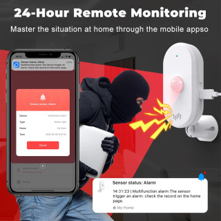 SMATRUL Tuya Smart Wi-Fi Pir harakat sensori Usb uy xavfsizlik tizimi detektori Signal ilovasi Masofadan boshqarish pulti bilan sinxronlash quroli