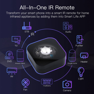 ZigBee UFO-R11 Умный ИК-пульт дистанционного управления 360° ° Универсальный инфракрасный пульт дистанционного управления для умного дома работает с Alexa Google Home