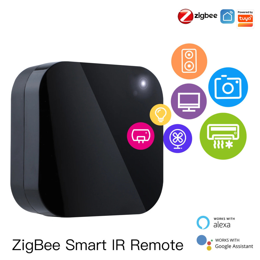 ZigBee UFO-R11 Умный ИК-пульт дистанционного управления 360° ° Универсальный инфракрасный пульт дистанционного управления для умного дома работает с Alexa Google Home