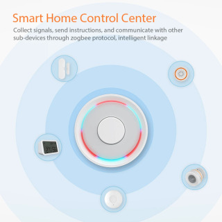 Tuya Smart ZigBee va Homekit Hub Gateway Wire Smart Home Bridge masofadan boshqarish pulti Apple Home va Smart Life ilovasi bilan ishlaydi
