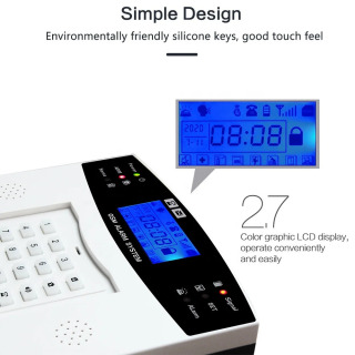 Tuya uy va kvartira qoʻngʻiroq signalizatsiya tizimi Smart Signal tizimi GSM Wi-Fi simsiz simli signal tizimi Uy xavfsizligi