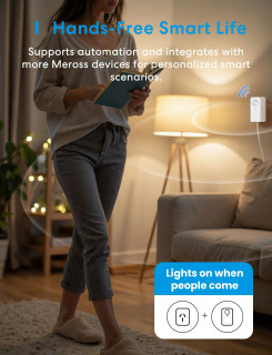 Meross Matter Smart Wi-Fi AU Plug MSS315MA Функция мониторинга энергии дистанционного/голосового управления