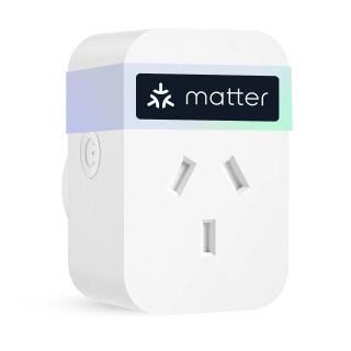 Meross Matter Smart Wi-Fi AU Plug MSS315MA Функция мониторинга энергии дистанционного/голосового управления БЕЛЫЙ AU-штекер