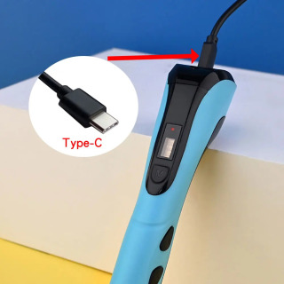 2026 Yangi 3D bosma qalam DIY 3D boʻyash bolalar oʻyinchoqlari LCD displey quvvat adapteri 200M PLA Filamentli oʻyinchoqlar sovgʻa