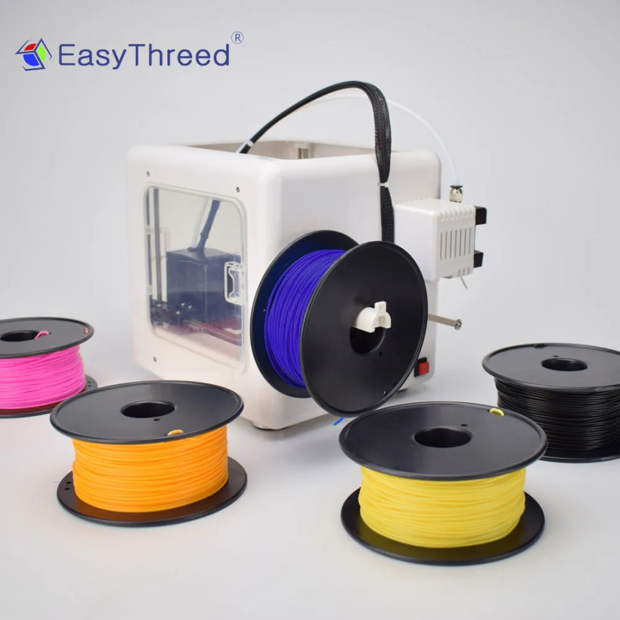 Нить для 3D-печати Easythreed PLA 250 г Длина 80 м Диаметр 1,75 мм Материал принтера FDM