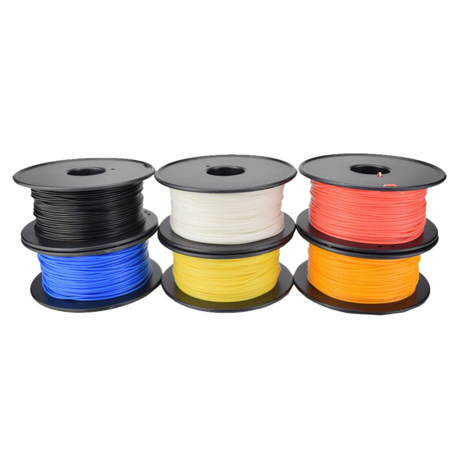 3D bosib chiqarish filamenti PLA 250g Uzunligi 80m Diametri 1,75mm Printer materiali FDM 3D bosib chiqarish dastagi materiali Filament sarf materiallari