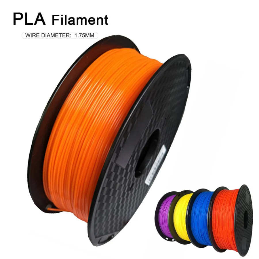 3D bosib chiqarish filamenti PLA 250g Uzunligi 80m Diametri 1,75mm Printer materiali FDM 3D bosib chiqarish dastagi materiali Filament sarf materiallari