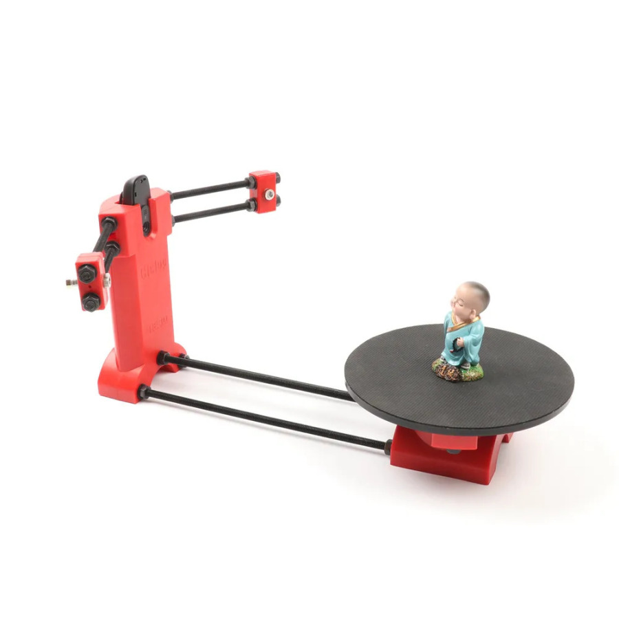 HE3D 3d сканер DIY Kit, красный литьевой пластик, лазерная веб-камера C270 Reprap 3d сканер с открытым исходным кодом для 3d-принтера