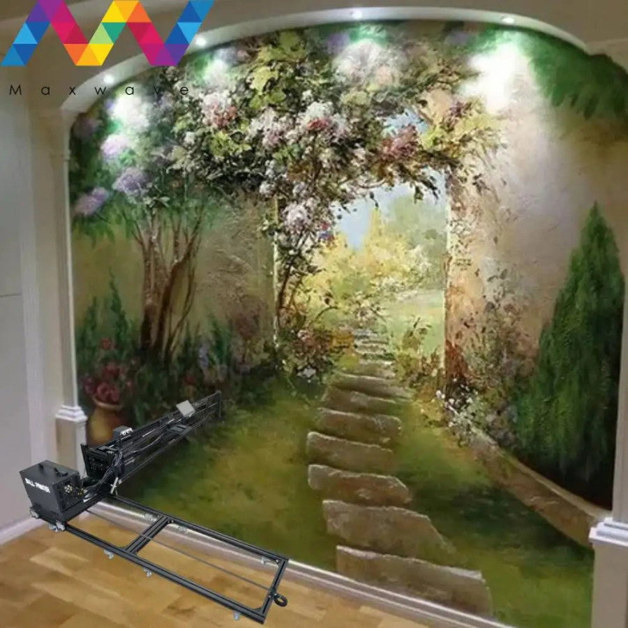 3D художественный настенный вертикальный принтер, печатная машина с прямой к стене, струйная уличная фреска, настенная ручка, инструмент для рисования, робот-печатная машина