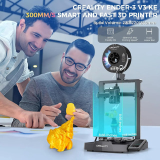 ​ 3D printer Creality Ender 3 V3 KE yuqori tezlikda chop etish 250 mm/s CR Touch Avtomatik tekislashli Sprite Extruder Fil avtomatik yuklanadi