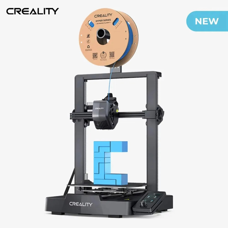 Creality Ender-3 V3 SE 250mm/s Avtomatik tekislash Sprite 3D printeri toʻgʻridan-toʻgʻri ekstruziyali ikki tomonlama Z oʻqi 3D bosib chiqarish 220*220*250mm hajmli yigʻish