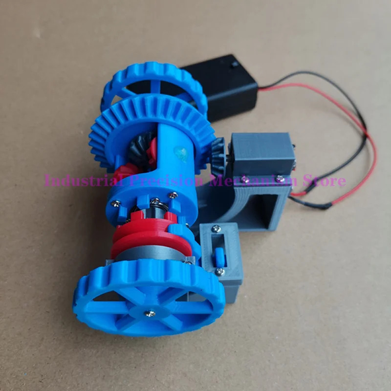 Strukturaviy printsipni namoyish qilish uchun erta oʻrganish namoyishi boʻlgan 3D bosilgan differentsial model