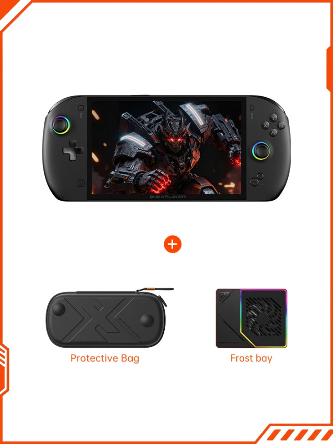OneXPlayer aksessuarlar toʻplami |   Ekran himoyasi + Joystick + Kauchuk himoya sumkasi + Zaryadlovchi kabel |   Toʻliq himoya va