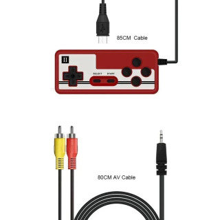 2,4 dyuymli Retro Mini Portativ oʻyinchi 8-bitli oʻyin konsoli oʻrnatilgan 500 ta Gameboy oʻyinlari bolalar uchun sovgʻa
