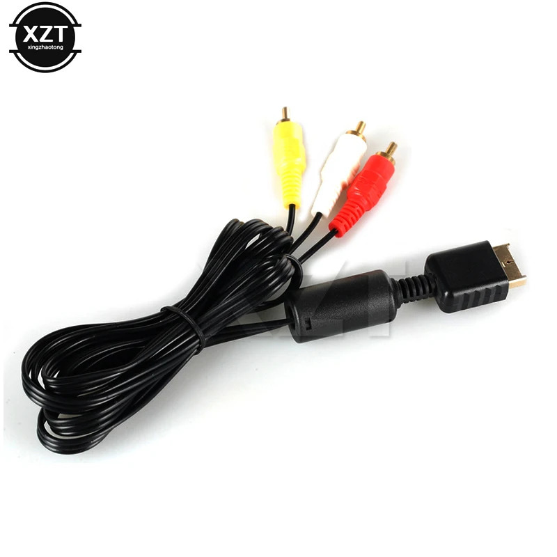 Многокомпонентный Аудио Видео AV кабель для игр RCA для SONY PS2 PS3 PlayStation SYSTEM кабельная консоль ТВ Игры компьютерные аксессуары