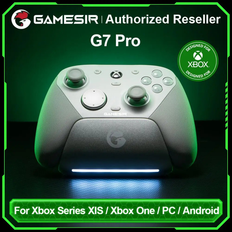 Игровой контроллер GameSir G7 Pro с лицензией Xbox, проводной контроллер для Xbox, беспроводной геймпад для ПК и Android-устройств