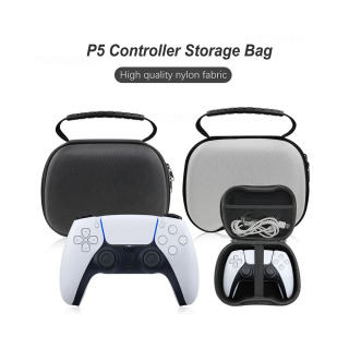 PS5 aksessuarlari saqlash sumkasi PS5/PS4/PS3/Xbox seriyali kontrollerlar uchun portativ sumka Dualsense geympad uchun zarbaga chidamli sumka