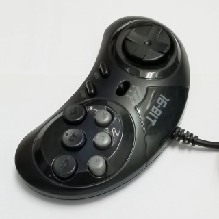 SEGA Genesis 16 bitli tutqich uchun MD Gamepad oʻyin aksessuarlari Turbo va sekin funktsiyani keltiring
