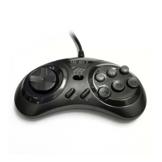 SEGA Genesis 16 bitli tutqich uchun MD Gamepad oʻyin aksessuarlari Turbo va sekin funktsiyani keltiring