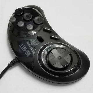 SEGA Genesis 16 bitli tutqich uchun MD Gamepad oʻyin aksessuarlari Turbo va sekin funktsiyani keltiring