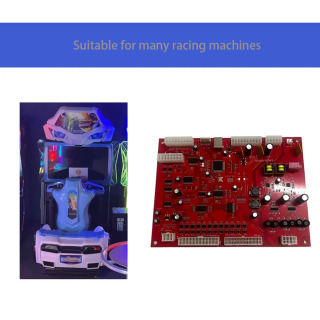 Racade video oʻyin aksessuarlari Yurassic Park/MotoGP/Cruisʻs Blast uchun poyga boshqaruv kengashi Universal Kids Control Coin