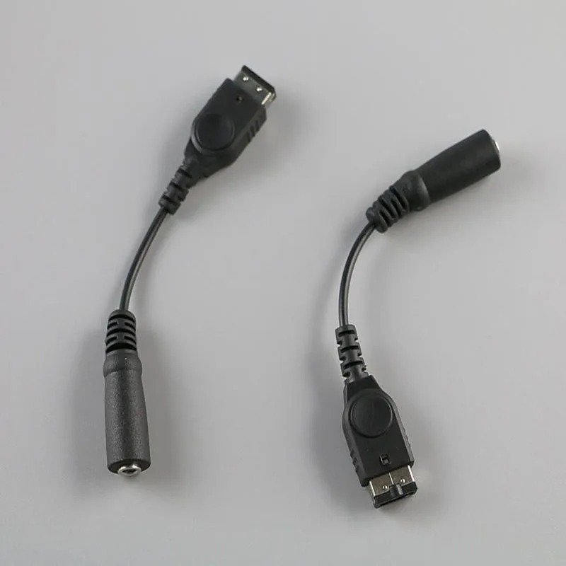 GBA SP uchun oʻyin konsoli aksessuarlari uchun 1 dona 3,5 mm Eshitish vositasi ulagichi adapteri Eshitish vositasi kabeli