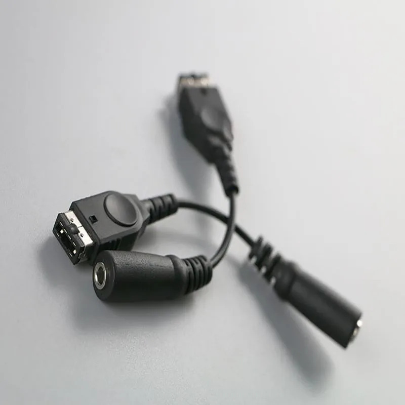 GBA SP uchun oʻyin konsoli aksessuarlari uchun 1 dona 3,5 mm Eshitish vositasi ulagichi adapteri Eshitish vositasi kabeli