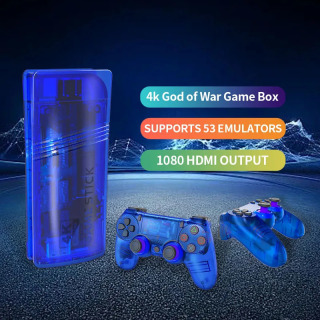 4K TV Game Stick GS5 MINI Игровая консоль 64G Встроенный 30000 игр Беспроводной контроллер Геймпад Ретро Портативная игровая консоль