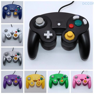 NGC oʻyin konsoli uchun bitta parcha DIY aksessuarlari GameCube NGC uchun oʻyin boshqaruvchisi Bir tugmali simli geympad joystiği