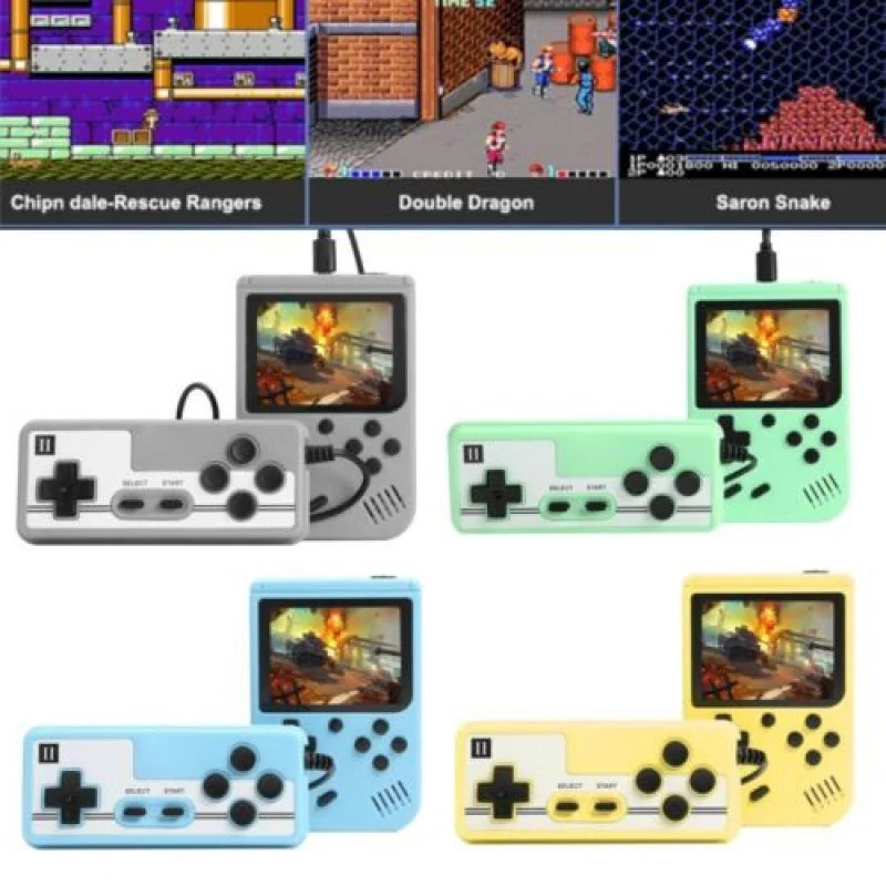 Встроенная 500+ классических игр, 5-дюймовая аркадная ретро-консоль, игровая консоль для игрового мальчика, эмулятор, ТВ, видеоигры, портативный игровой плеер