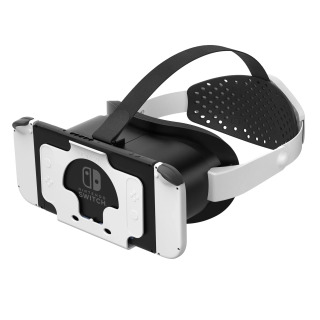 Аксессуары для Switch OLED/Nintendo Switch, обновленная гарнитура VR, 3D VR-очки Switch VR Labo Goggles W, регулируемая гарнитура СВЕТЛЫЙ СИНИЙ