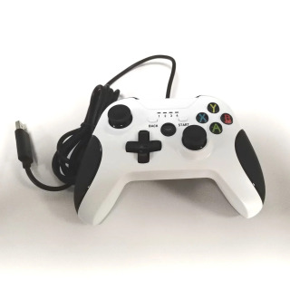Проводные игровые контроллеры для PS3, Android TV Box/Windows 7/8/10, джойстик с двойной вибрацией, аксессуары для геймпада БЕЛЫЙ