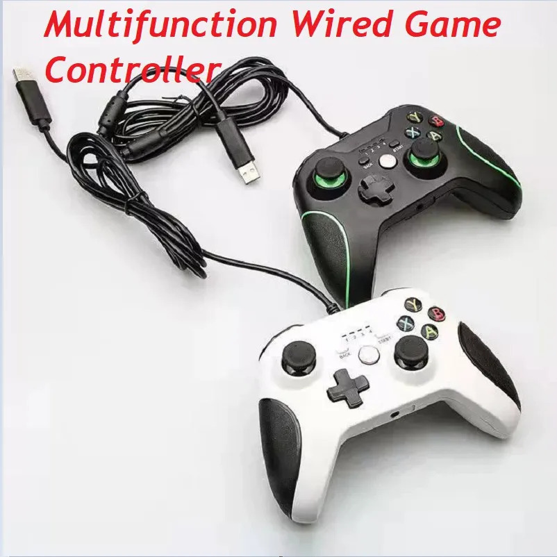 Проводные игровые контроллеры для PS3, Android TV Box/Windows 7/8/10, джойстик с двойной вибрацией, аксессуары для геймпада