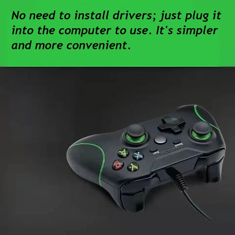 Проводные игровые контроллеры для PS3, Android TV Box/Windows 7/8/10, джойстик с двойной вибрацией, аксессуары для геймпада