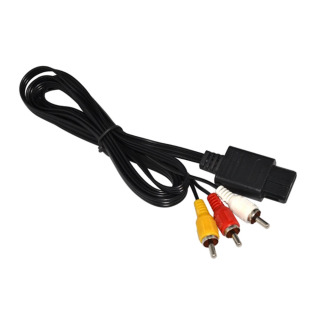 Аудио ТВ Видео кабель AV кабель к разъему RCA для GameCube/ N64/ SNES игровые аксессуары