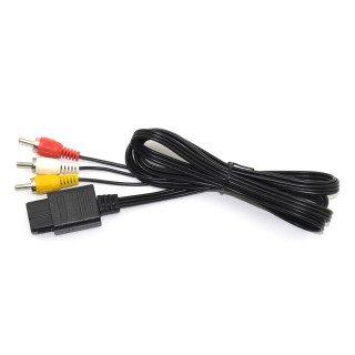 Аудио ТВ Видео кабель AV кабель к разъему RCA для GameCube/ N64/ SNES игровые аксессуары
