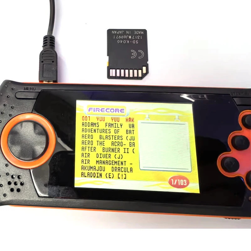 Портативный игровой плеер AtGames Mega Drive (вариант 6 кнопок)