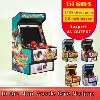 Sega 2,8 dyuymli 156 ta video oʻyinga ega qoʻlda ishlatiladigan oʻyin konsoli Retro mini arkada oʻyin mashinasi